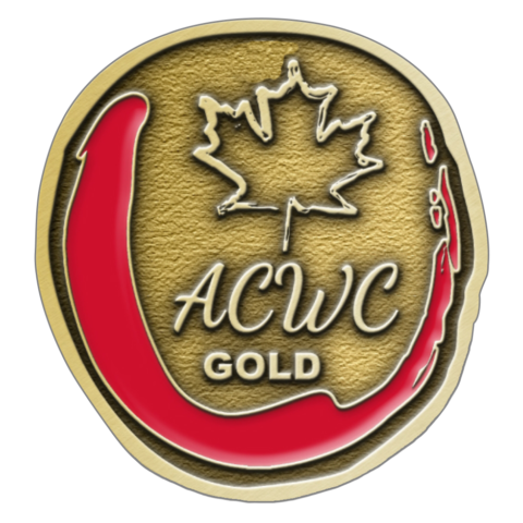 All Canadian Wine Competition GOLD - Crescent Hill Winery, Penticton, BC