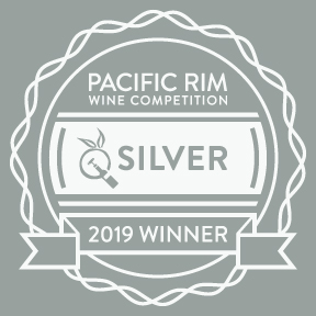Pacific Rim Wine Competition 2019 Silver - Crescent Hill Winery, Penticton, BC