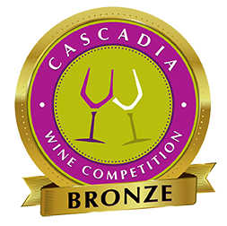 Cascadia Wine Competition Bronze Award - Crescent Hill Winery, Penticton, BC